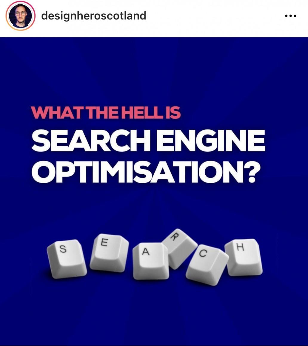 Marketing social media post example