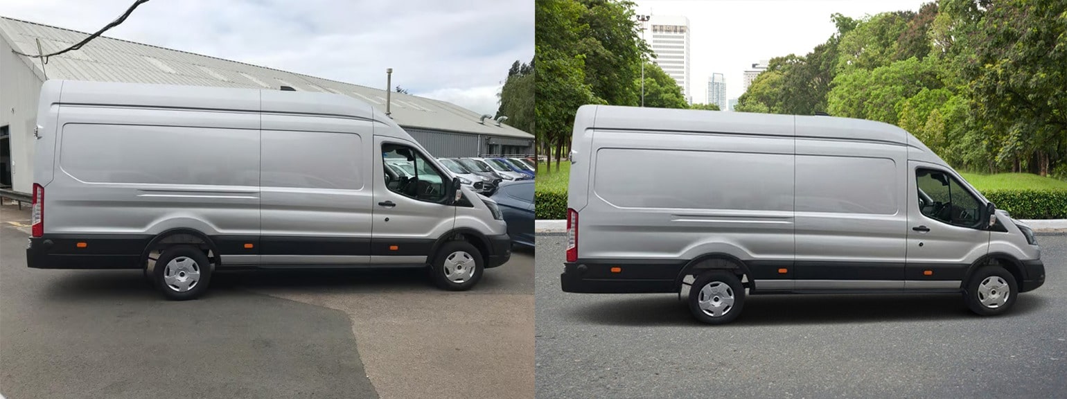 Silver Van. NBmg GE